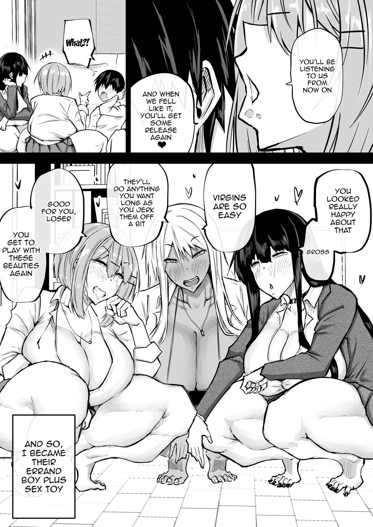 Hentai Manga Comic-The Huge Tittied Gals That Suck Everything Out Of Me-Read-13